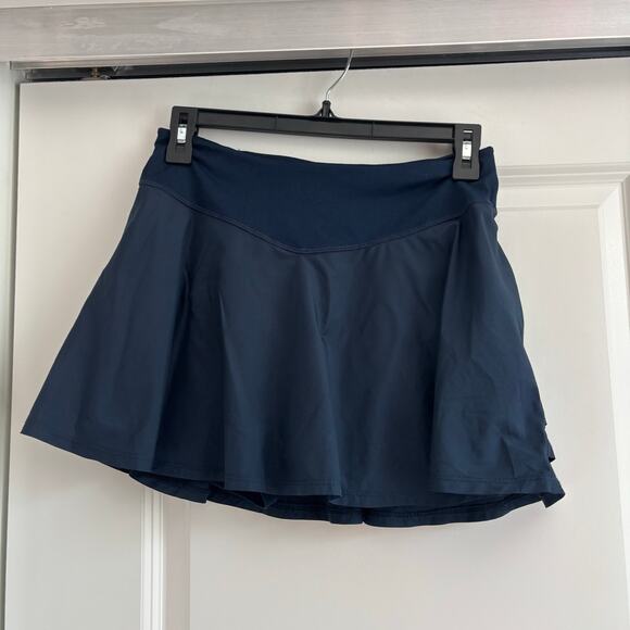 Free People Movement See You On The Court Skort Midnight Navy Athletic Tennis M - Picture 4 of 10